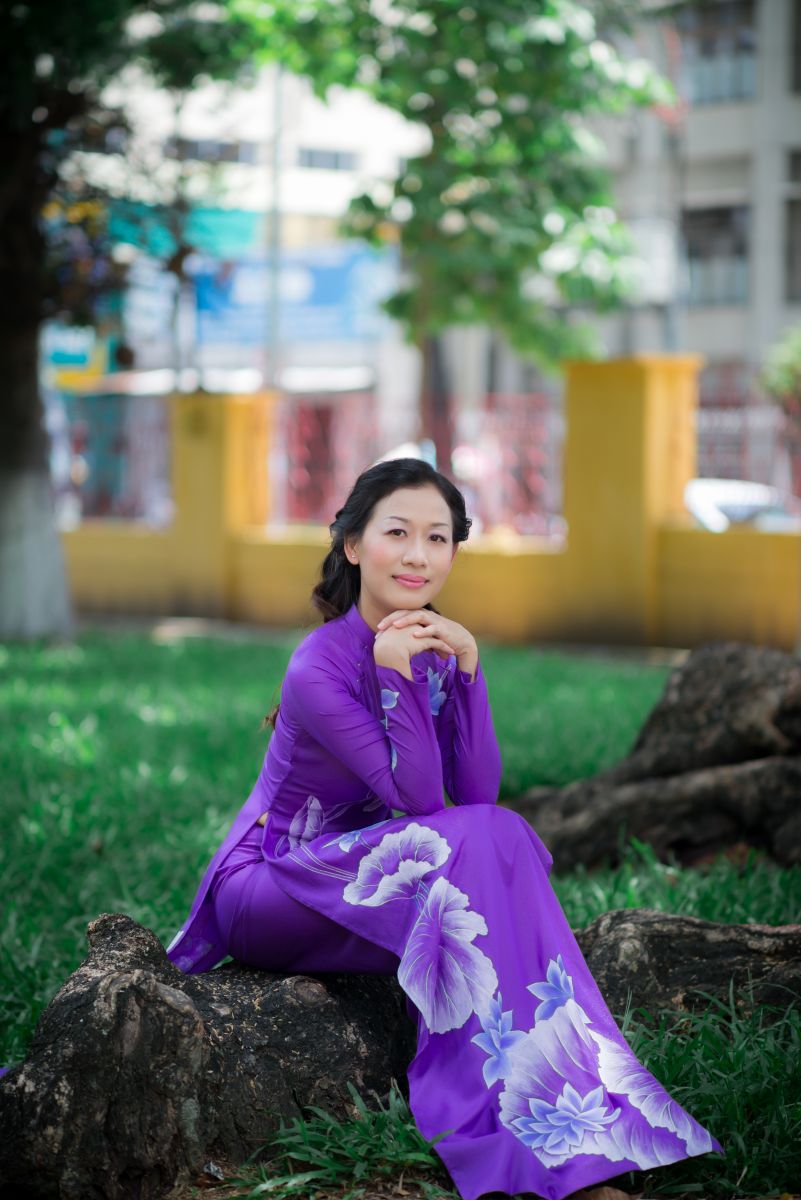 ÁO DÀI VẼ