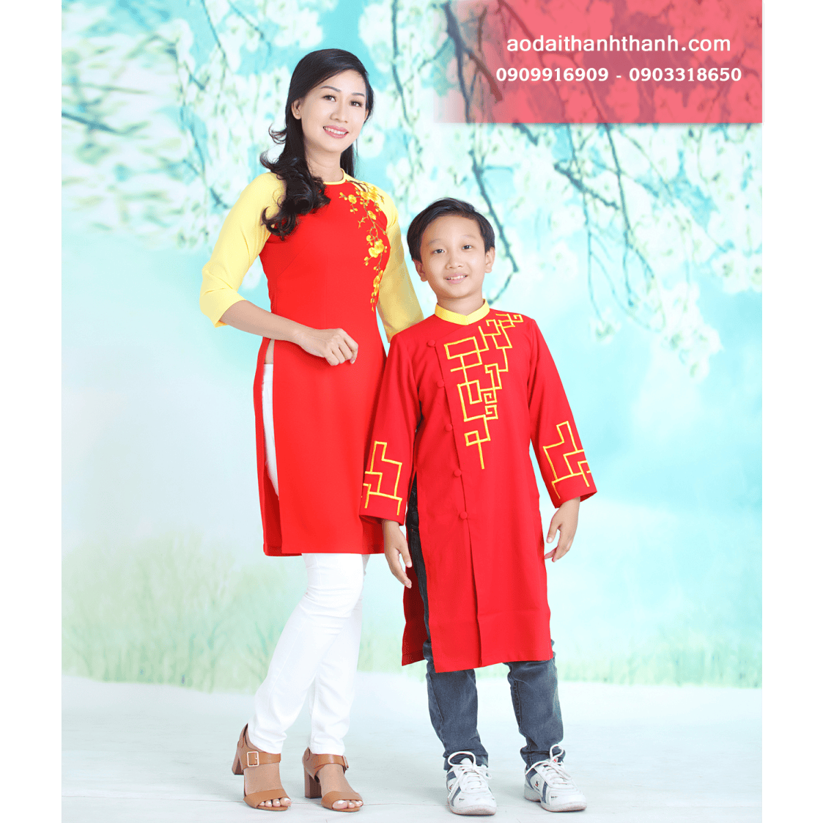 AO DÀI MẸ BÉ 11